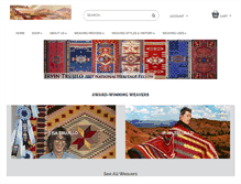 Tablet Screenshot of chimayoweavers.com